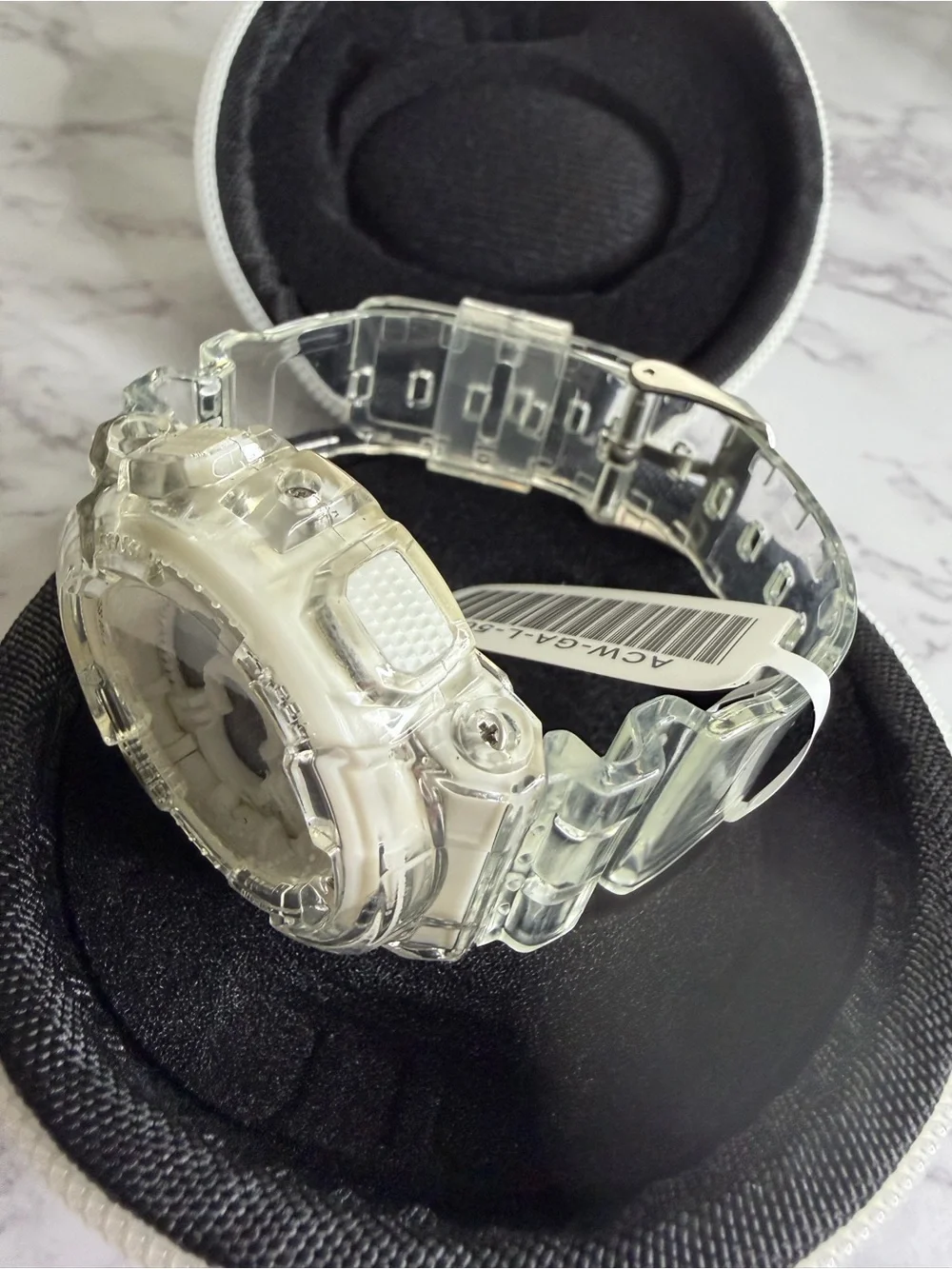 Invicta x Activa Digital Watch & Case Bundle (white)